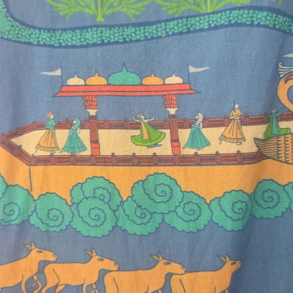 Beautiful Gretchen Scott Cotton Tunic Top In Great Condition! - Picture 5 of 14